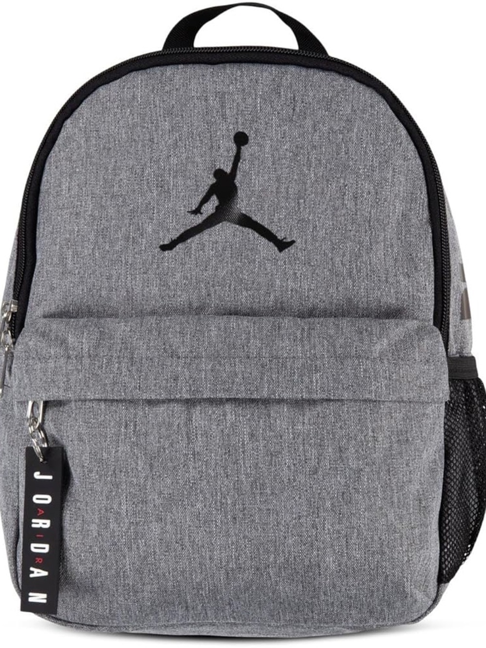 Jordan kids gray  Backpack with Jumpman Logo